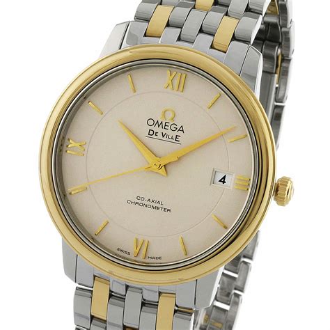 omega de ville gents automatic watch|omega deville watch men.